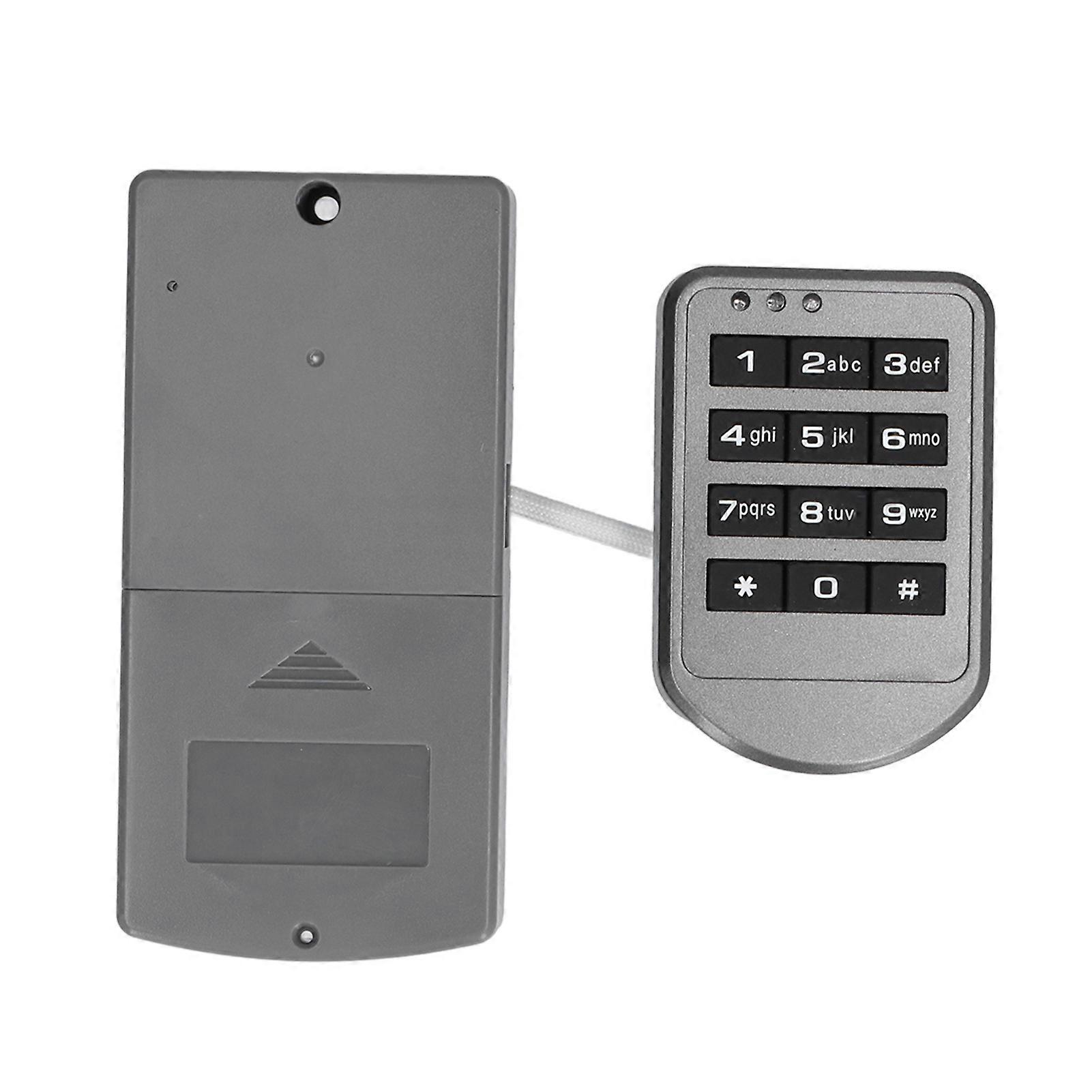 Electronic Cabinet Lock Smart Safe Durable Digital Number Keypad Lock for File Cabinet Home Office Library Door