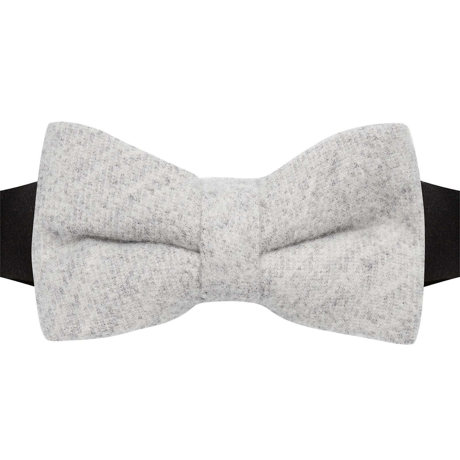 Light Grey Donegal Tweed Bow Tie