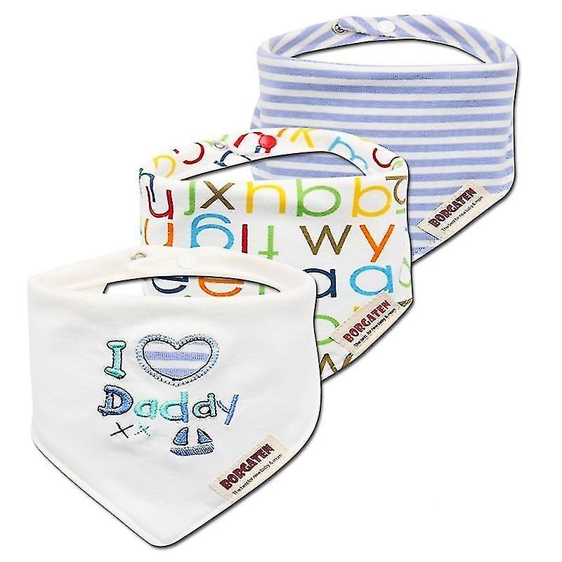 Set X Coton Bio Mousseline Burp Tissu Nouveau-né Bébé Écharpe d’hiver Imperméable à l’eau