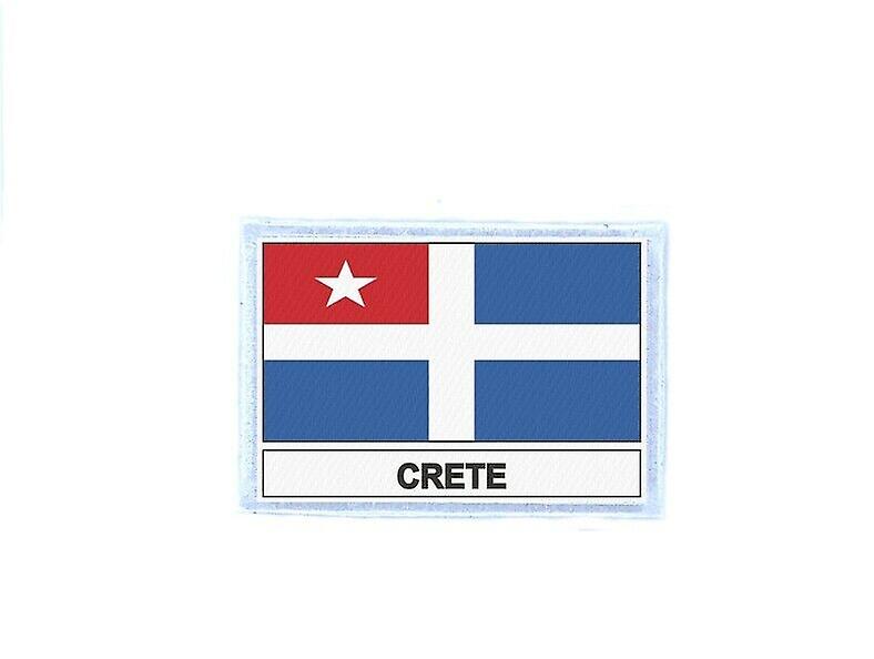 Ecusson patch badge prints Greek crete flag