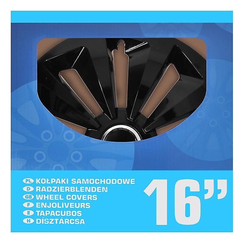 Hjulskyddset Fox black 16 tum 4 stycken i displaybox