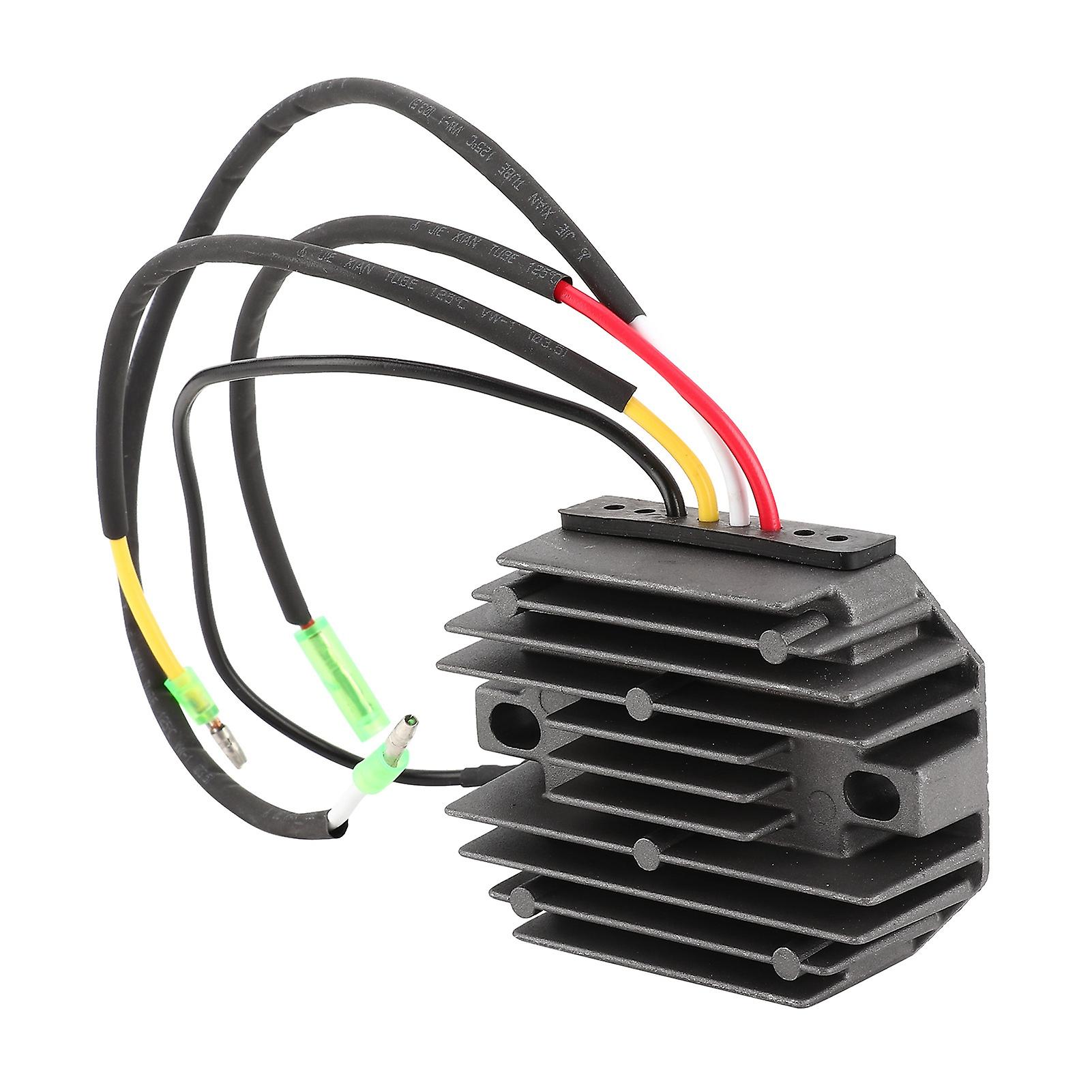 Voltage Regulator Rectifier 3BJ-76060-0 Compatible with Tohatsu MFS15C MFS20C MFS15D MFS20D 4-Stroke Outboard Motor
