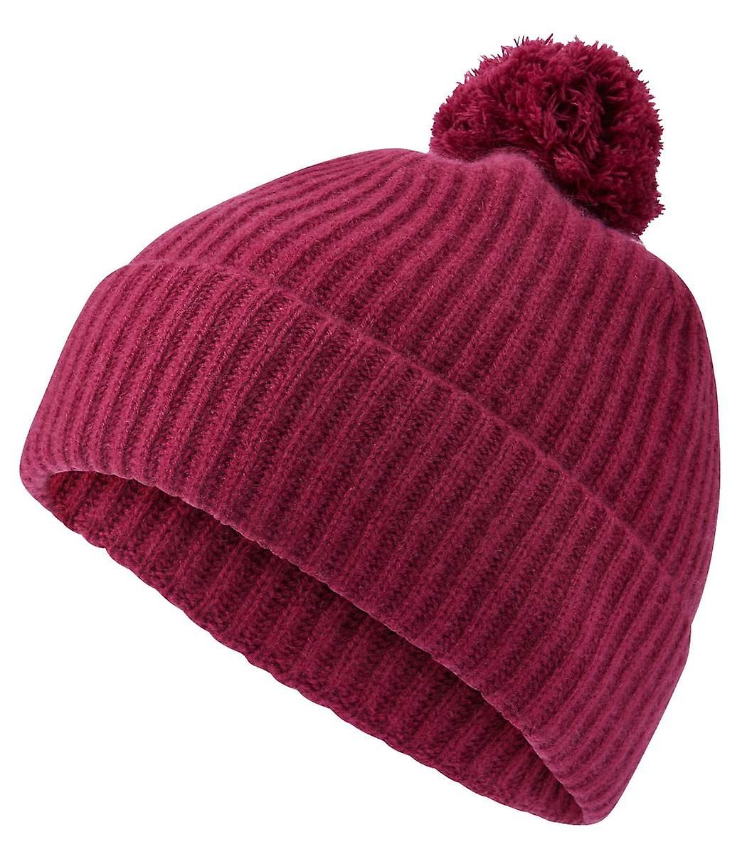 Falke Cashmere Pom-Pom Beanie - Indian Red