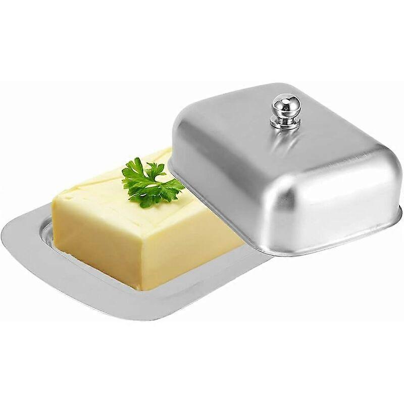 Stainless Steel Butter Bowl with Lid, Butter or Cheese Butter Box