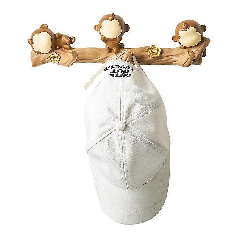 Door Hook Resin Monkey Coat Rack Hat Hook