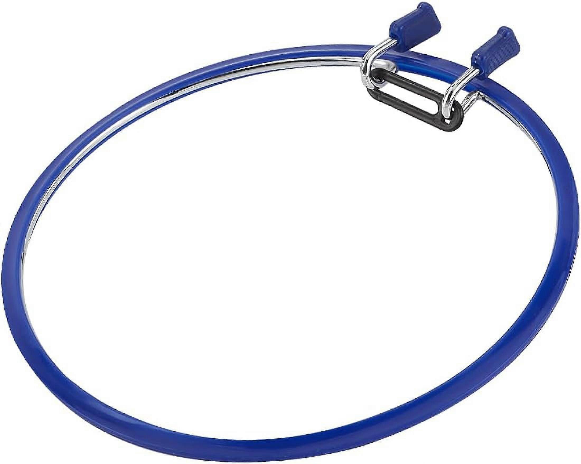 8,8 x 8,6 x 0,9 Zoll Metall Blau Stickrahmen Groe Metallfederspannung Stickrahmen Kreuzstich Hoop Stickrahmen fr Stickerei und Kreuzsto