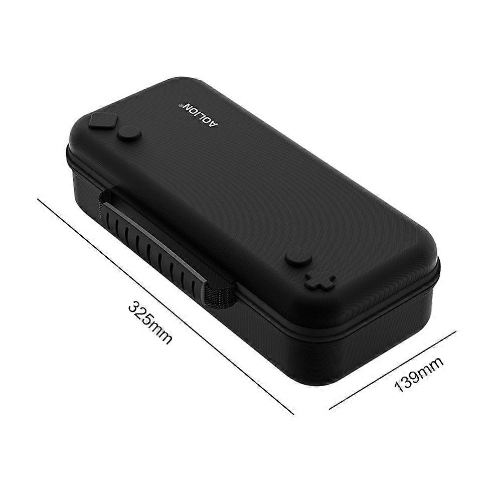 Game Console Storage Bag Multi-functional Double Zipper Shockproof Dustproof Carrying Case For Steam Rig/oled Switch