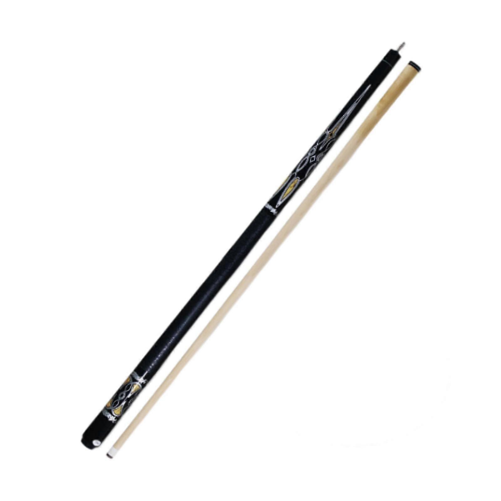 Cue de billard pleine taille 57" élégant 13mm pointe 1/2 Split Pool Stick Adultes Hommes Femmes Style A