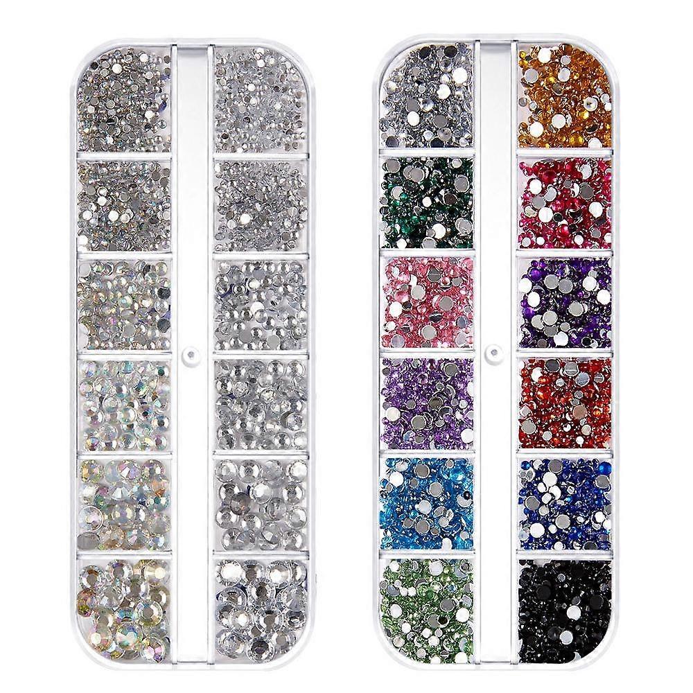 Nail Art Strass, Cor Flatback Maquiagem Strass