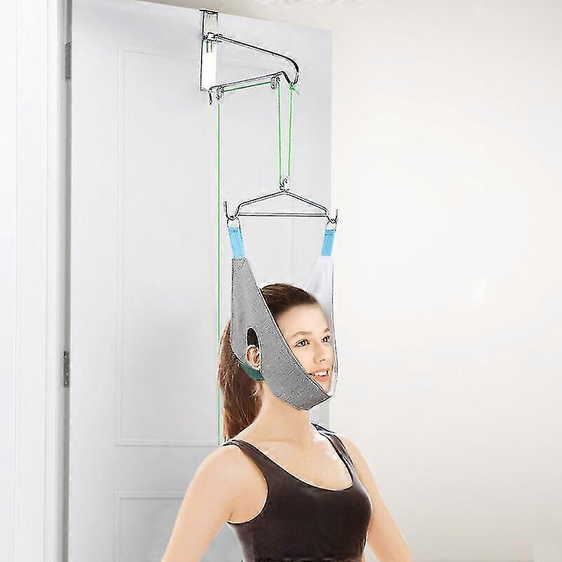 Dispositif de traction cervicale, instrument de traction cervical suspendu Porte suspendue Cadre de traction cervicale