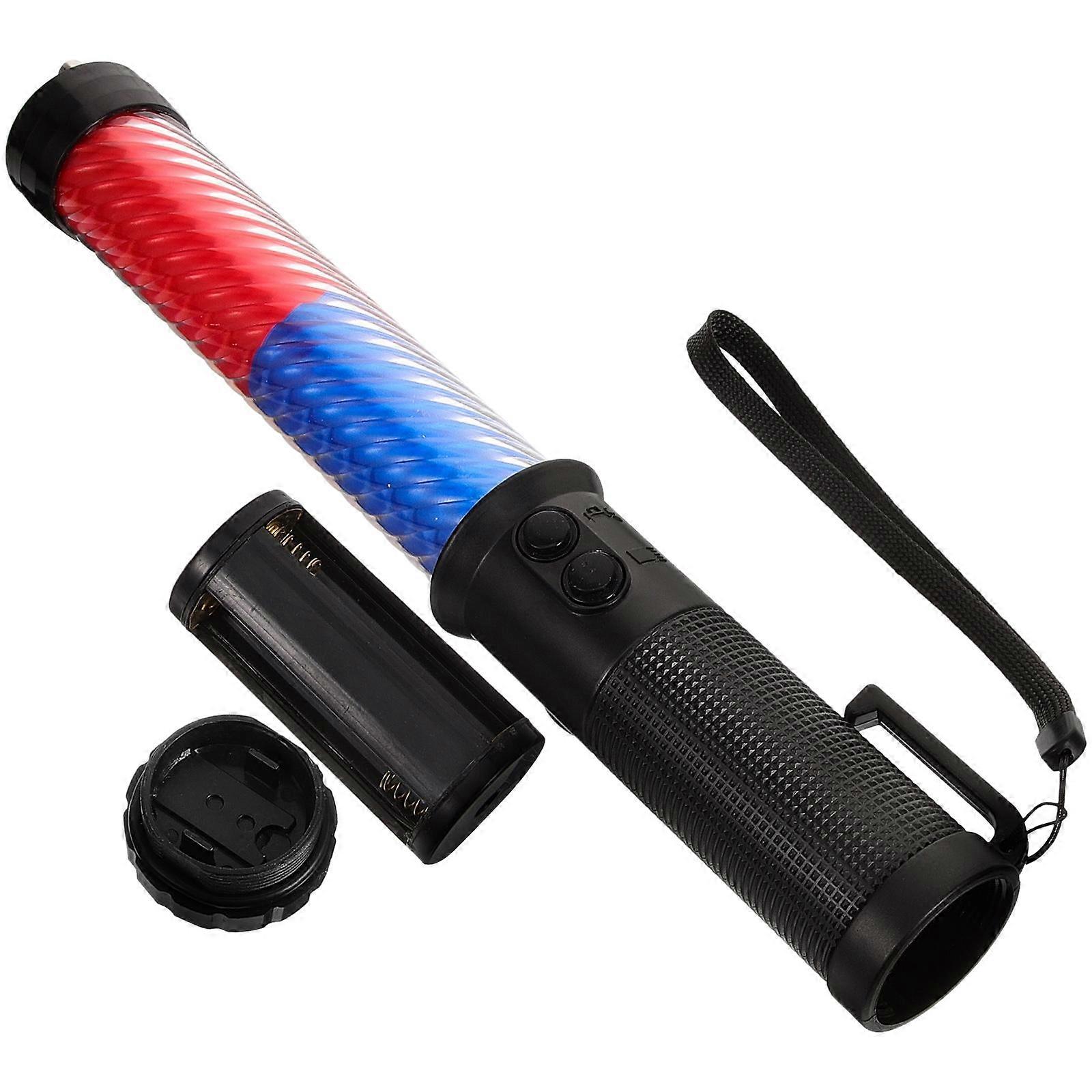 Traffic Control Wand Practical Traffic Control Light for School Red Blue