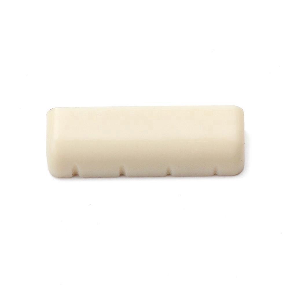 Ivory Plastic Bridge Nut DIY Parts Replacement for 4 String Banjo
