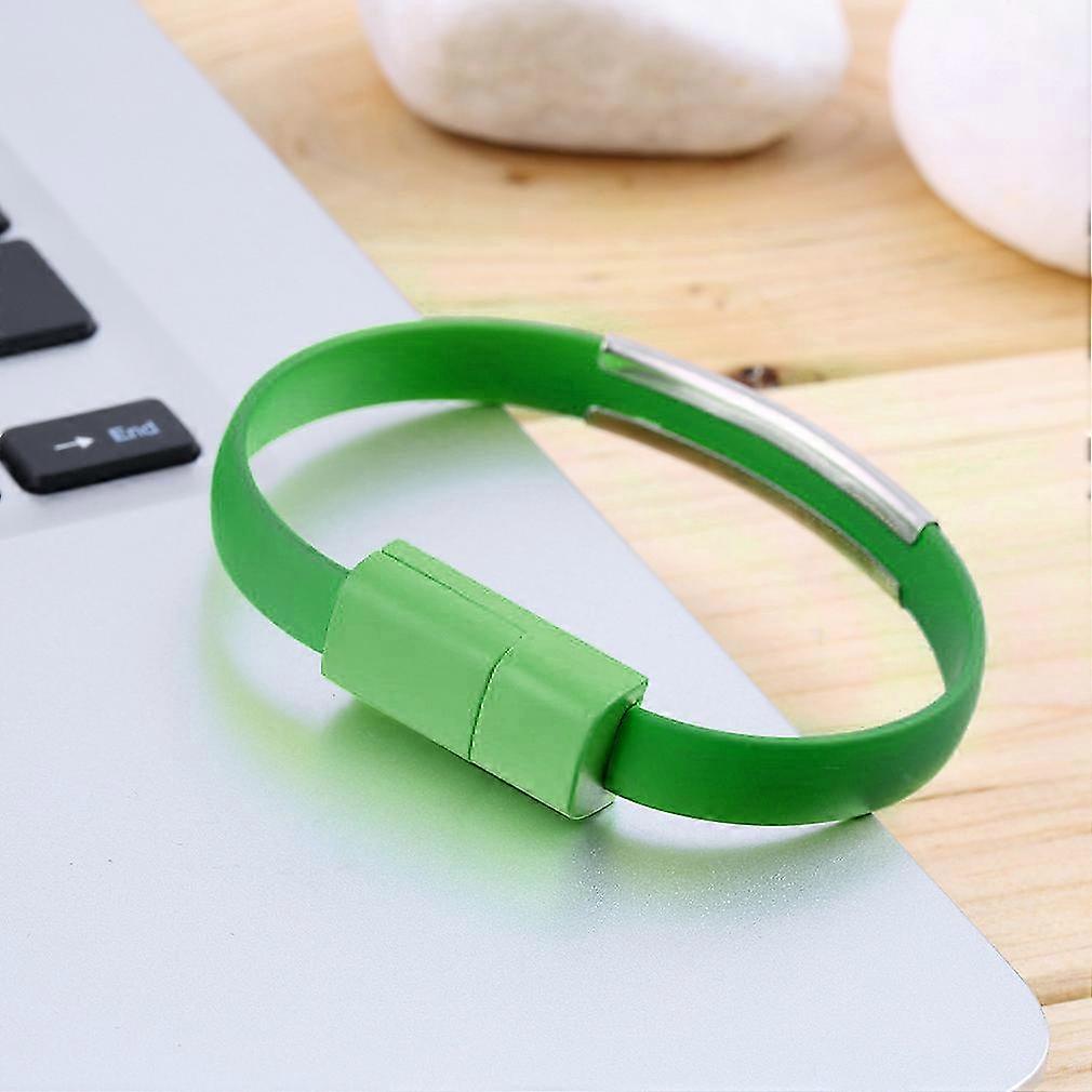 Pulsera suave Micro Usb 2.0 Cable Pulsera de datos línea de carga para Android