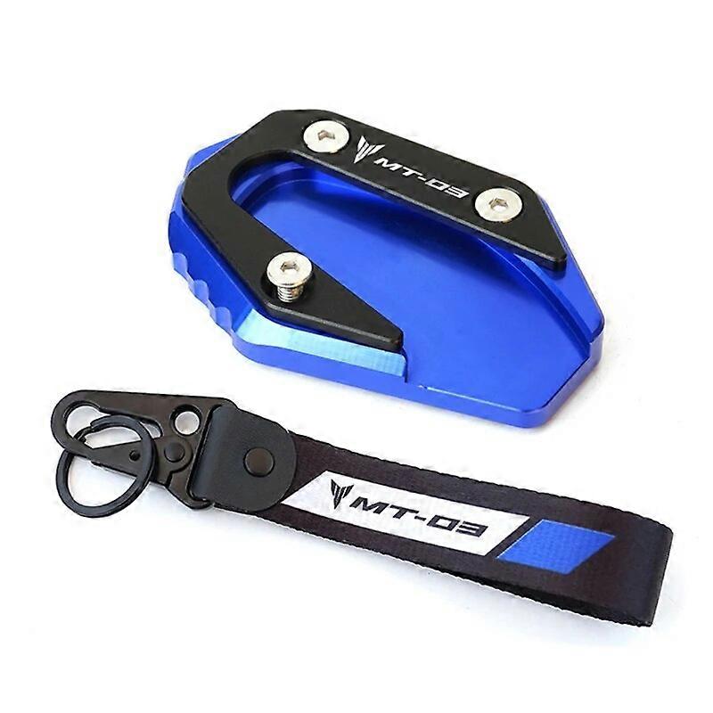 For YAMAHA MT03 MT-03 2017-2019 R3 YZF-R3 2020-2022 Motorcycle Accessories Kickstand Enlarge Side Stand Extension Support Plate