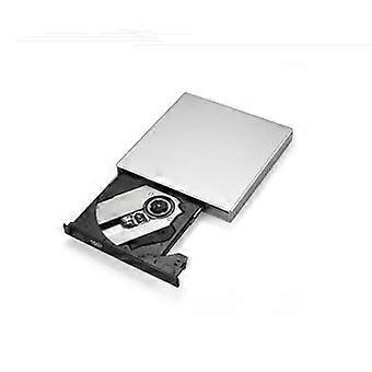 USB CD-DVD-RW Reader/Writer for HUAWEI PC External Portable Connection (SILVER)