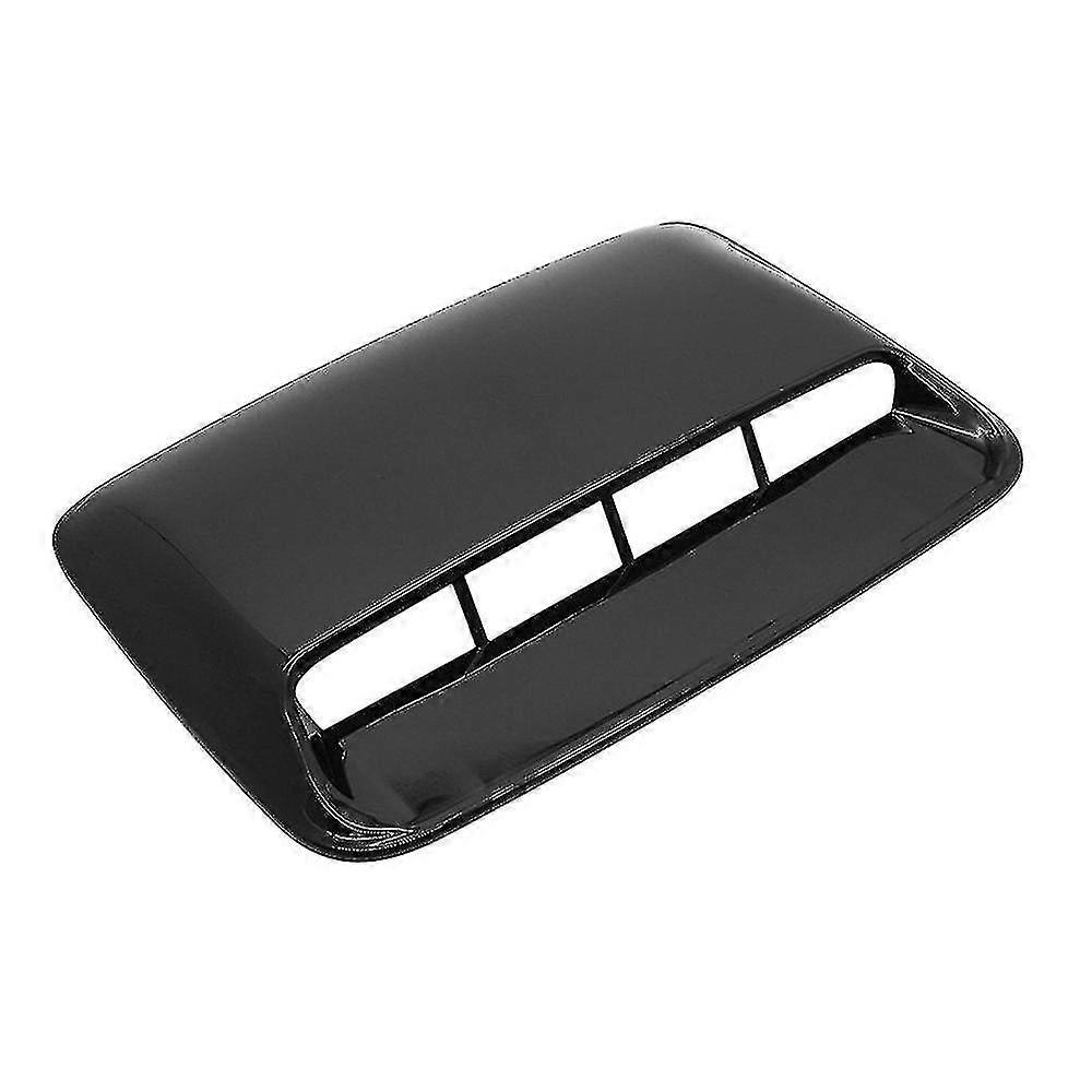 Car Universal Bright Black Hood Vent Air Outlet Cover For Hood Scoop Air Flow Intake Vent Cover
