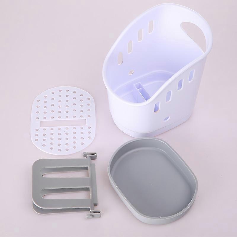 LINJOU Spoelbak Organizer Spoelbak Caddy Keuken Spons en Borstel Houder en Organizer