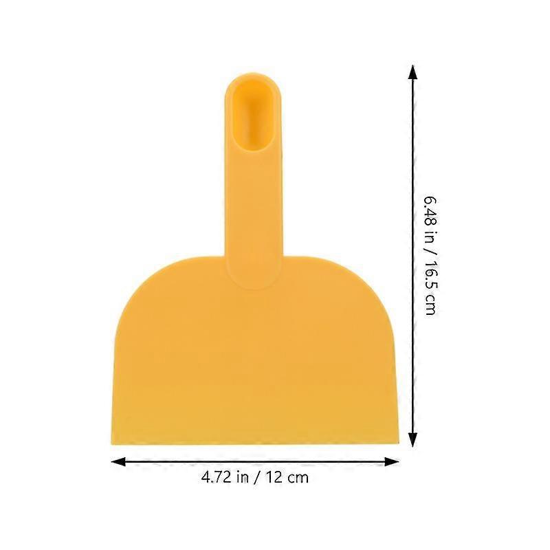 3 pcs multifunctional dough scraper plastic butter spreader kitchen tool