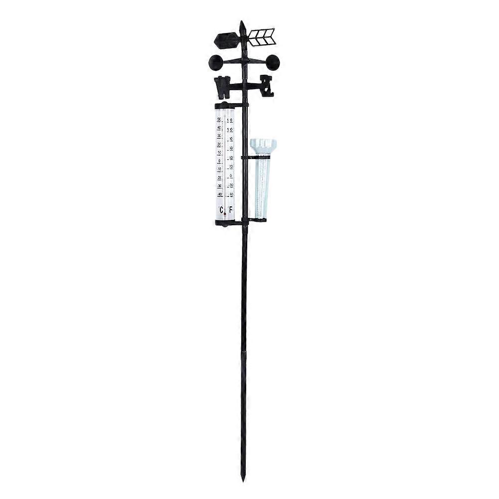 Garden , Rain Gauge, Wind Gauge Rain Gauge and Thermometer for Garden, Farm, Field