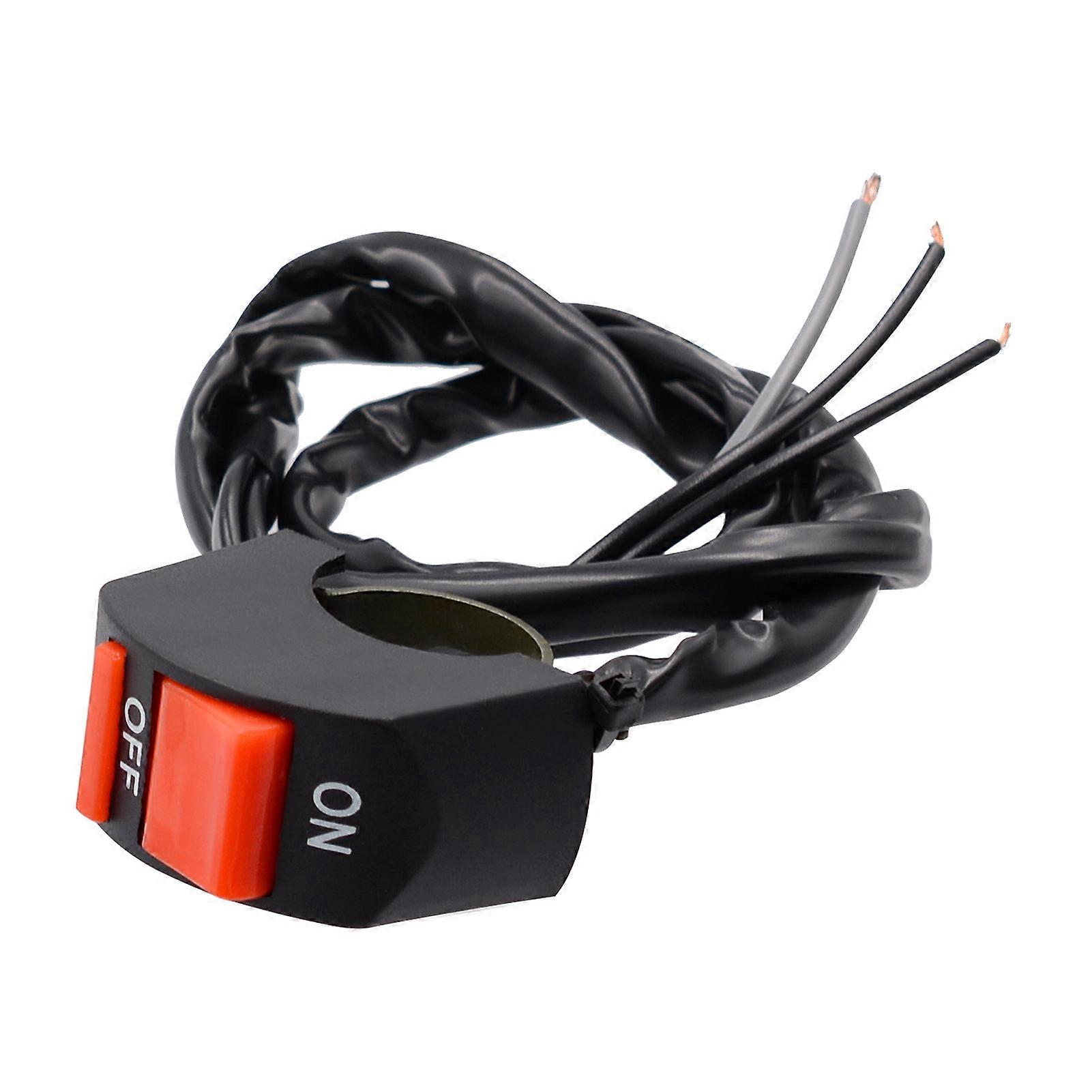 Motorcycle Handlebar Flameout Switch High and Low Temperature Resistance Gift for Christmas New Year