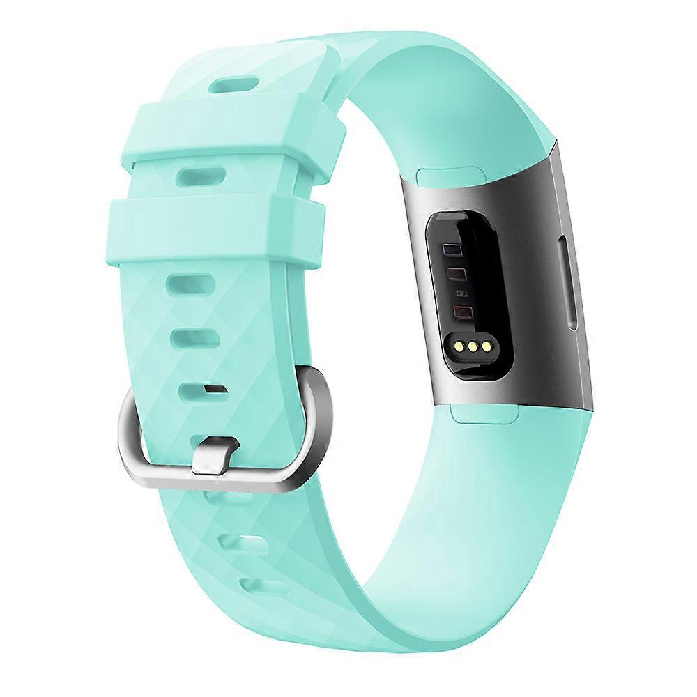 Sopii Fitbit Charge3 silikonihihna timantti urheilukellon rannekkeisiin