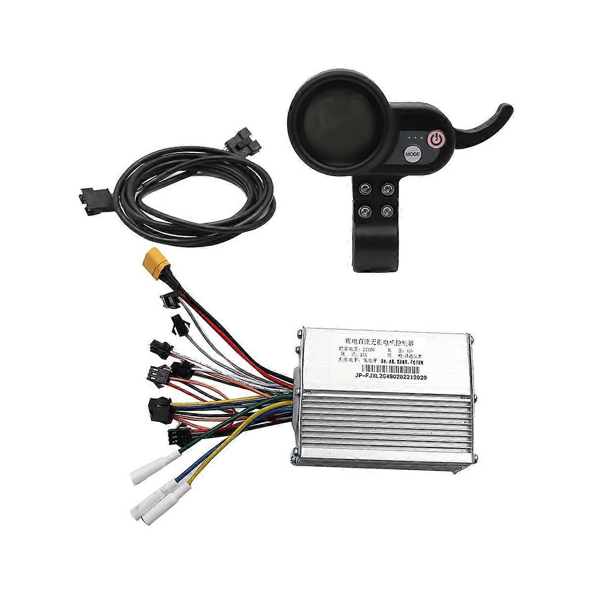 For JP 60V 25A Controller Brushless Motor+36-60V Dashboard Meter Kit for JP Electric