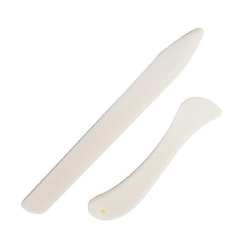 Crease Pen For Paper Crafts Card Making Office Supplies And Handmade Book Binding Leather Shaping Trimming Origami Knife 2 Pieces Picture Color