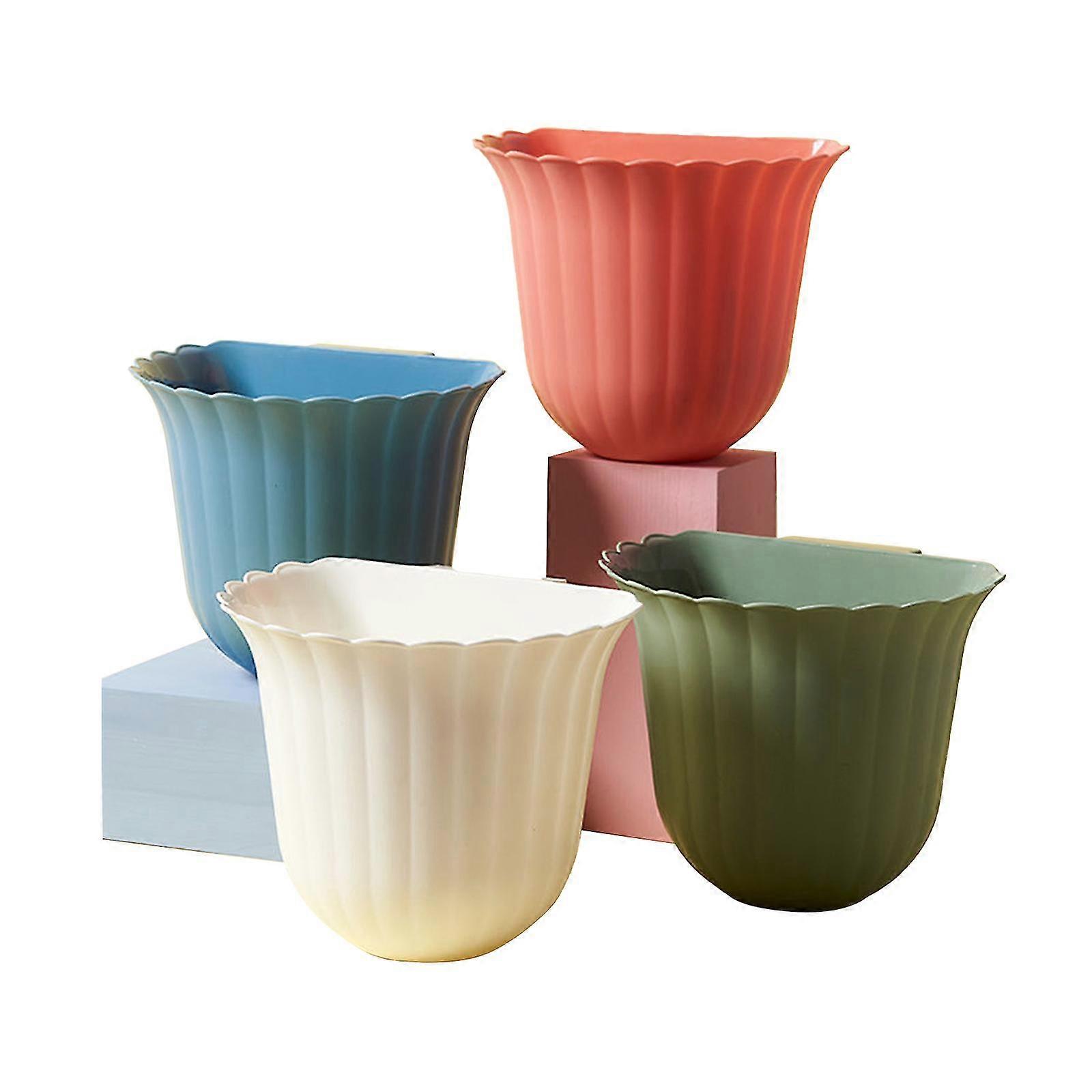 Hanging Trash Can,4pcs Small Plastic Garbage Waste Bin For Outdoor,kitchen