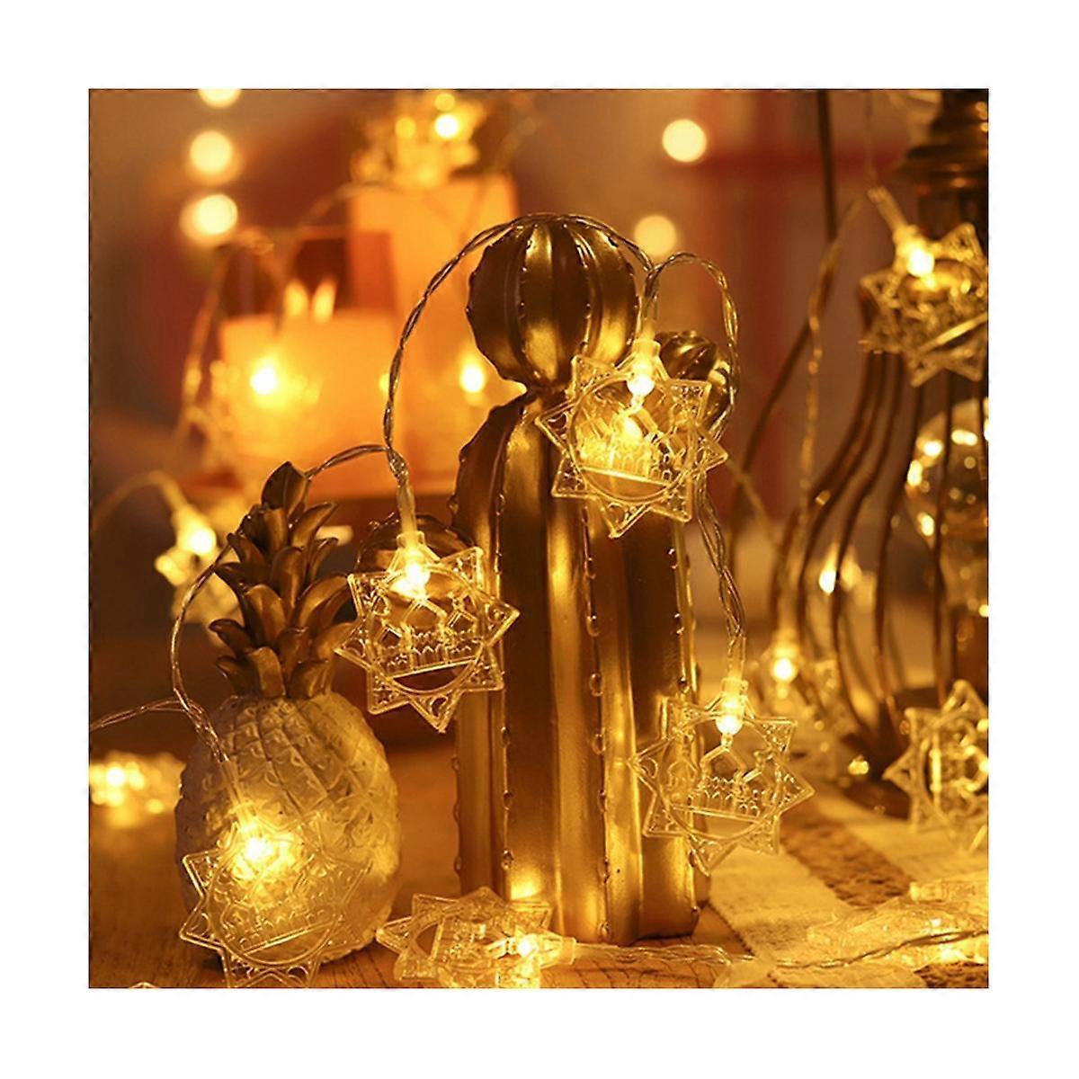 40 LED USB Ramadan Islamic Light Ramadan Decorations USB Powered Extendable,C