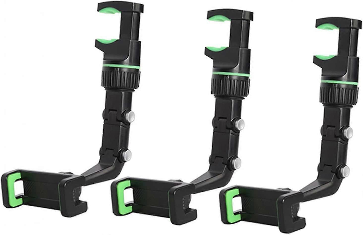 Multifunctional Robotic Arm Phone Holder, 360 Rearview Mirror Phone Mount