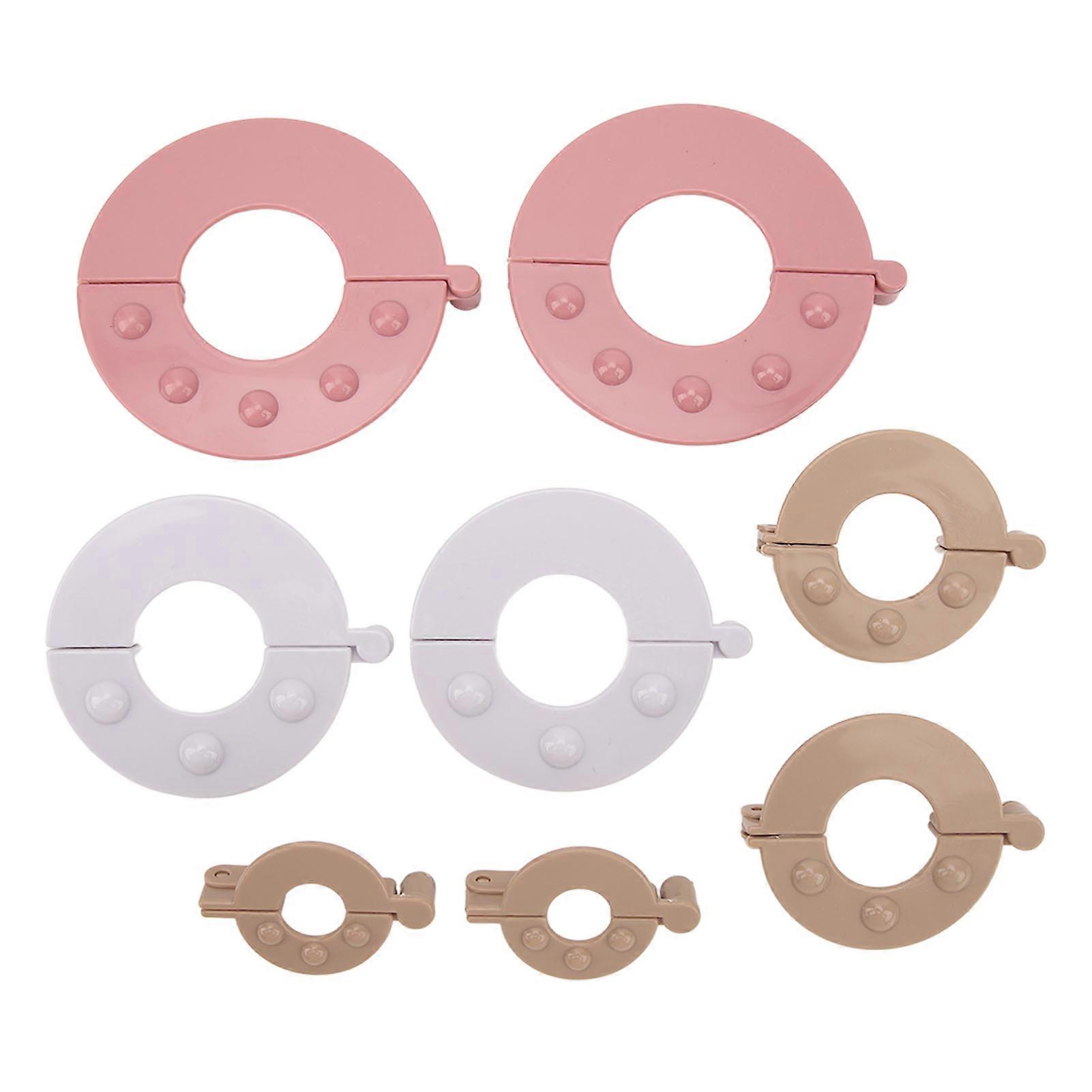 8pcs Pompom Maker Kit Improve Efficiency Fluff Ball Weaver for DIY Wool Knitting Crafts
