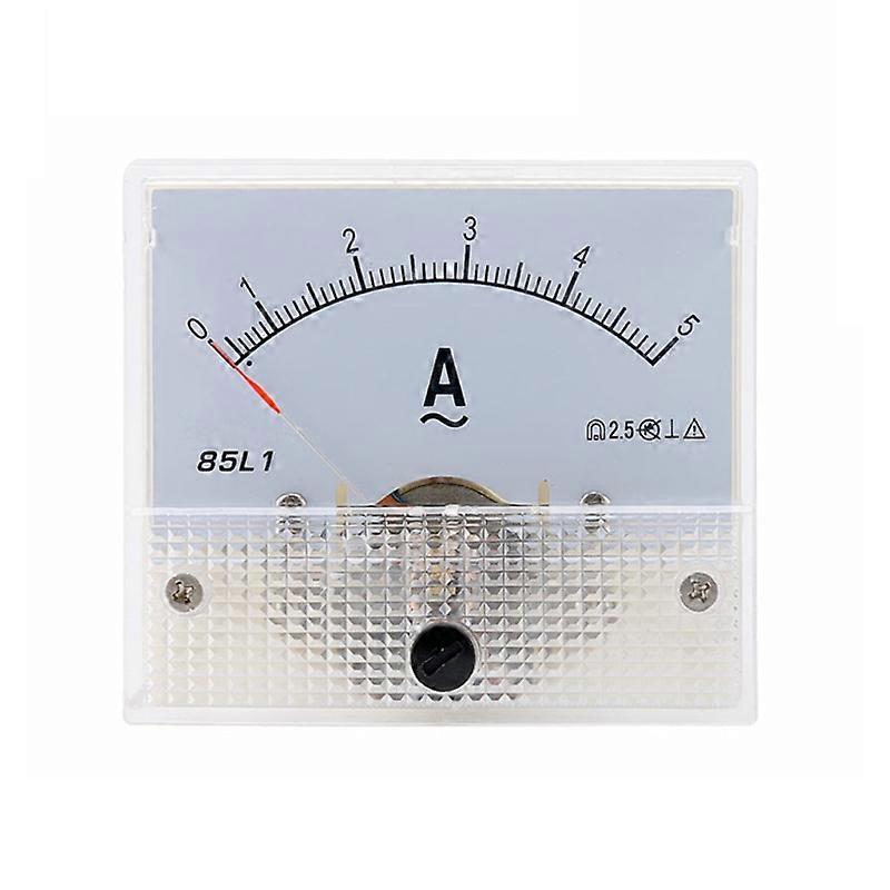 85L1 AC Panel Meter Analogt panel Ammeter Dial Strøm Måler Peker Ammeter