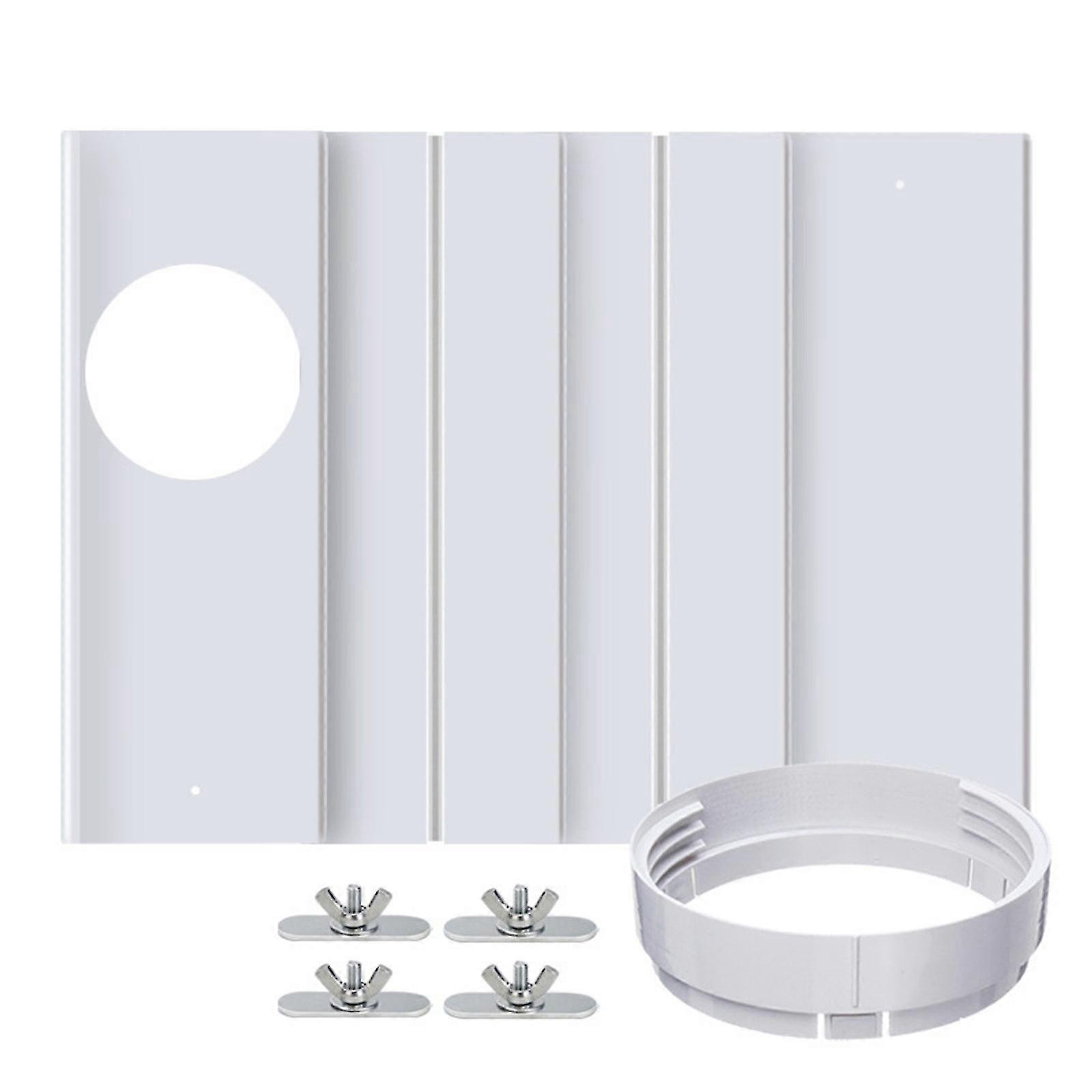 Adjustable Window Sealing Plate And Flat Nozzle Air Conditioner Accessory Set