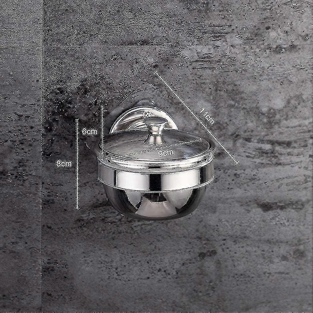 Utomhus Väggmonterad Askkopp Rostfritt stål Säkerhetsaskkopp Catering Hushåll Vindtät Askkopp Och Vertikal Askkopp XXF