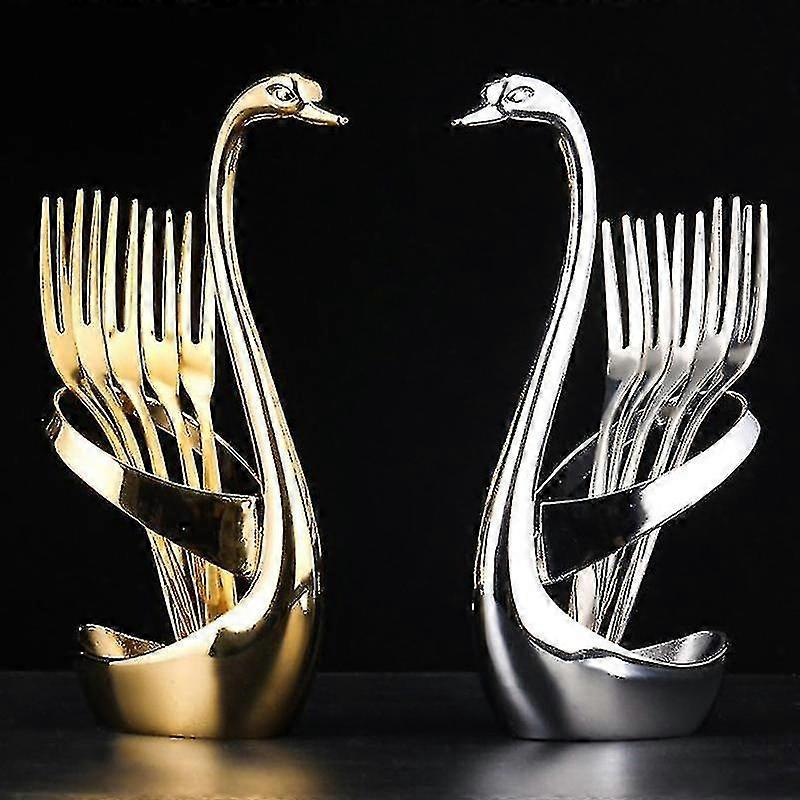 Fruit Base Fork Set Stainless Steel Salad Dessert Fork (1pcs)