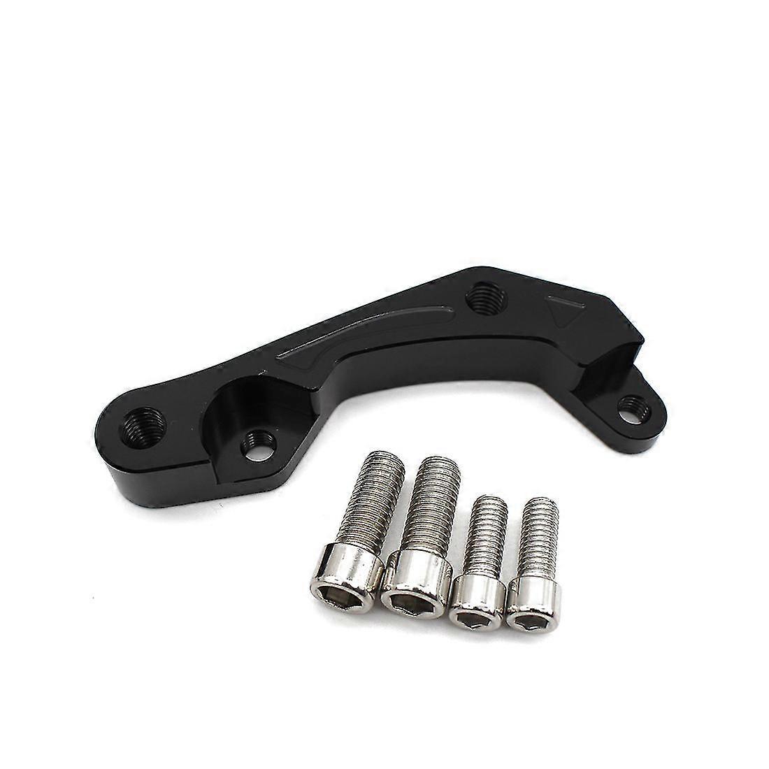 Motorcycle Caliper Adapter Code Brake Caliper Rotor Adapter Brackets For Xmax300 Xmax 300(black)