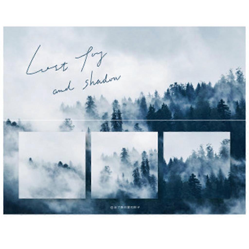 Beautiful Landscape Sticky Writing Memo Pad Self-Stick Note Posted It Pads for School Classroom Office Memo Pad 60 Pages