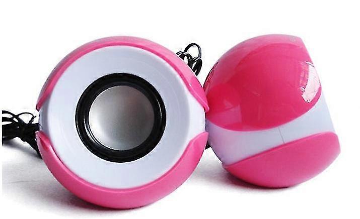 مكبرات صوت كمبيوتر USB ، مكبرات صوت صغيرة لأجهزة الكمبيوتر المحمول Netbook المكتبية والكمبيوتر الشخصي ، نظام مكبر صوت ستيريو صغير يعمل بالطاقة مع التحكم في مستوى الصوت و