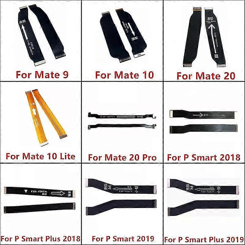 Main Board Motherboard Connection Flex Cable Replacement Parts compatible with Huawei Mate 9 10 20 Lite P Smart Plus 2018 2019