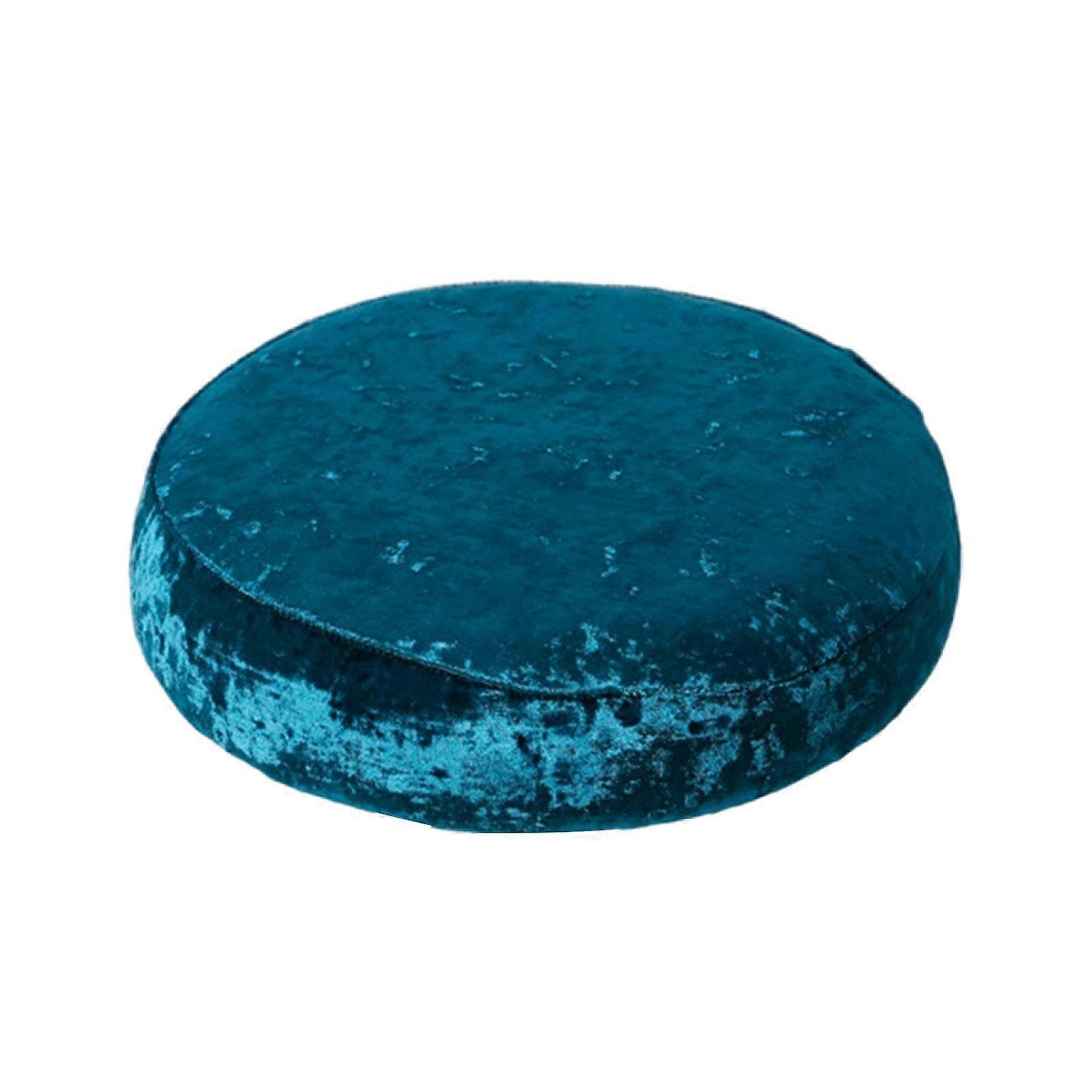 Soft Bar Stool Covers 28-35cm Stretchable Dustproof Elastic for Bar Office Peacock Blue