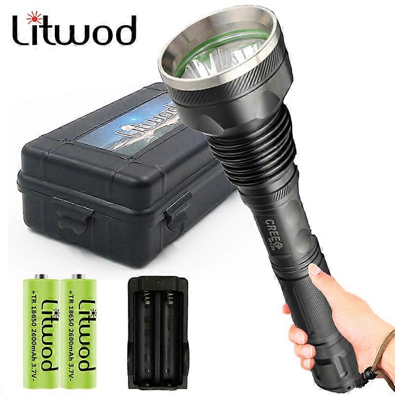 Cree 3pcs XM-L T6 High Quality Led Powerful Flashlight Torch 18650 Battery Aluminum Alloy IPX6 for Outdoor Waterproof Lantern