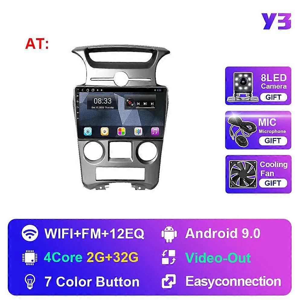 2 Din Car Radio For Kia Carens 2007-2011 Autoradio Audio Multimedia Video Player Navigation GPS Stereo Android Auto