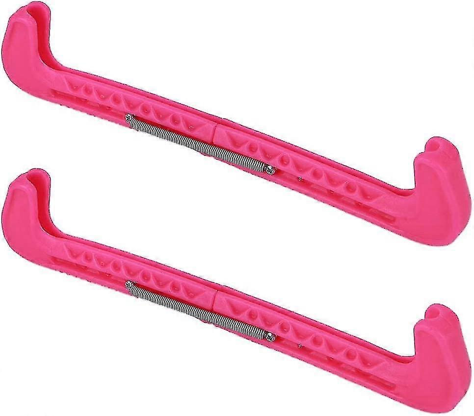 2pcs Ice Skate Guards, Ice Skating Blade Guards Figure Plastic Protector Adjustable-jie