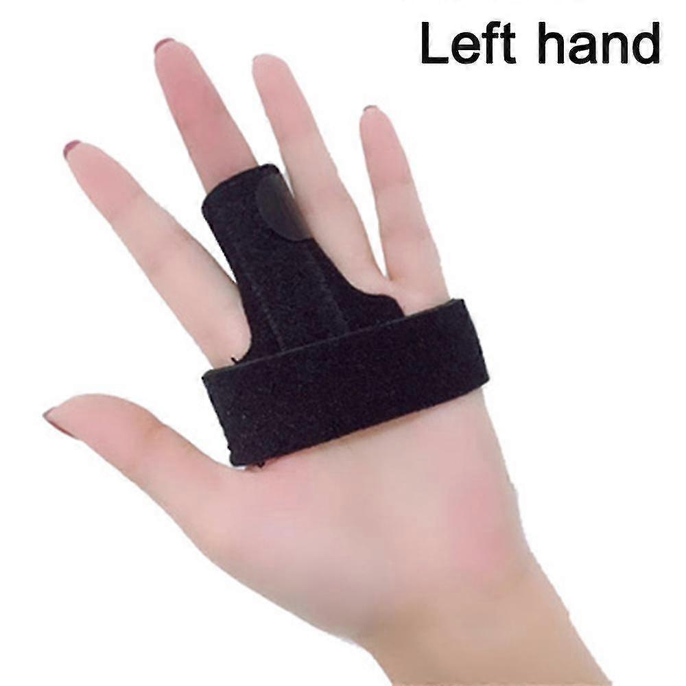 1 Pcs Finger Brace, Finger Support Splints With Sleeves For Broken Fingers, Finger Stabilizer With Built-in Aluminium Bar For Sprains, Tendon Release