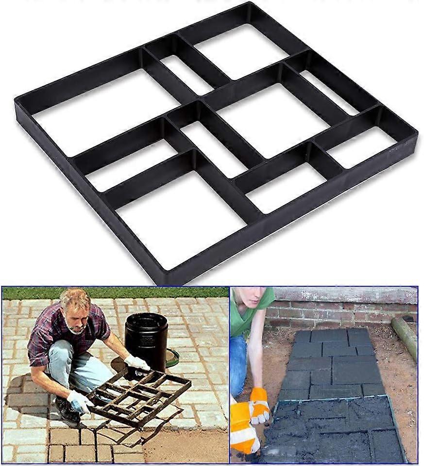 thumbnail image 2 of SPACE Plastic Mold For Concrete Garden Stepping Stone – 15.74″ X 15.74″ By BMold (Ukraine) 2 of 6