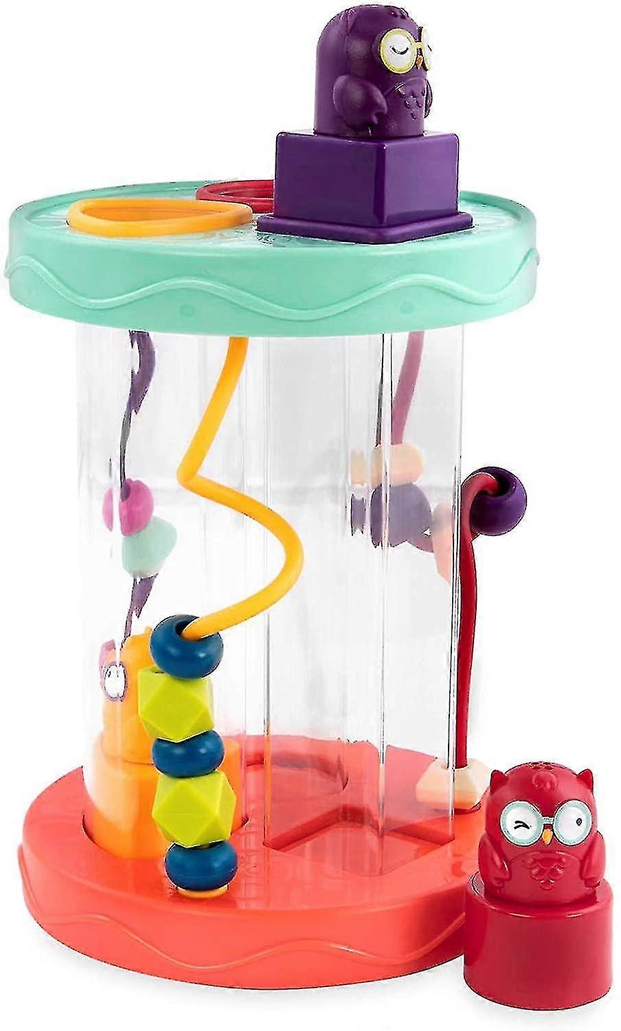 Toys  Shape Sorter  Sorting Toy With 3 Owls  Colorful Shapes, Bead Maze & Fun Sounds  Developmental & Educational Game For Babies & Toddlers