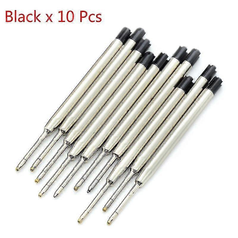 10 قطع الحبر الأزرق باركر ستايل قياسي 1.0 مم قلم حبر جاف عبوات نيب متوسطة