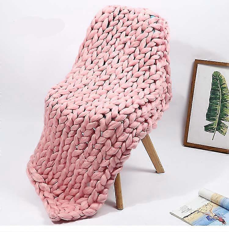 8 Cm Lar Chunky Knitted Thick , Yarn Woolen Throw Sofa