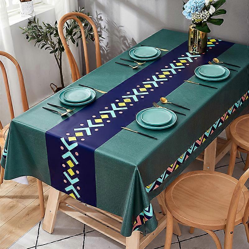 Nordic Style Kitchen Dining Room Rectangular Dining Table Tablecloth Anti-fouling Tablecloth Desk Ins Coffee Table Table Mat