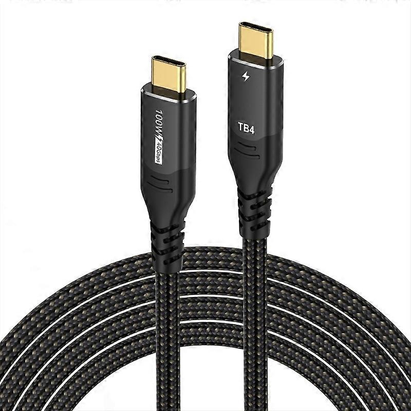 8K/60Hz Cable Fast Data Transfer Cord 100W Charging Thunderbolt-compatible 4